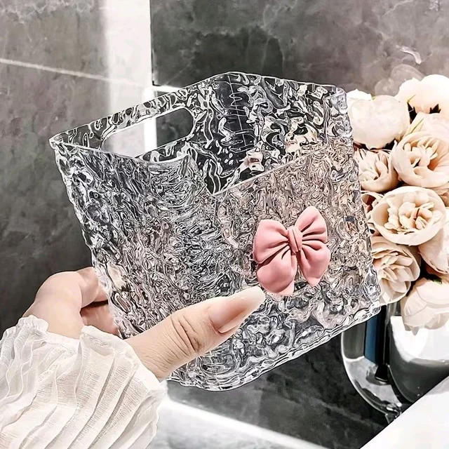 Acrylic Bathroom Holder Set Of 2