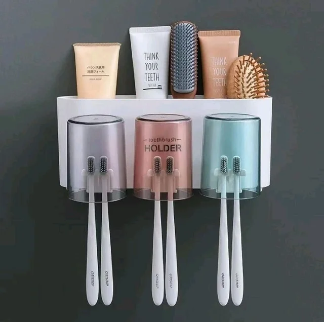 Bathroom Organizer &tooth Brush Holder