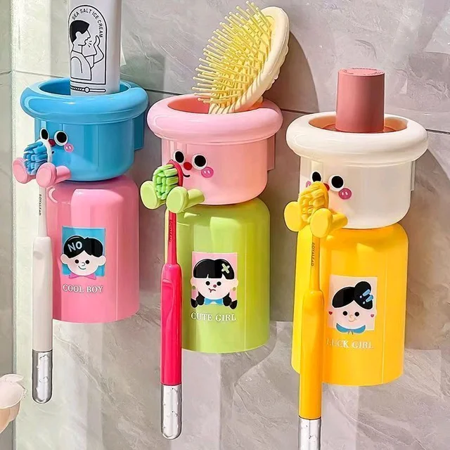 Cartoon Tooth Brush Holder 