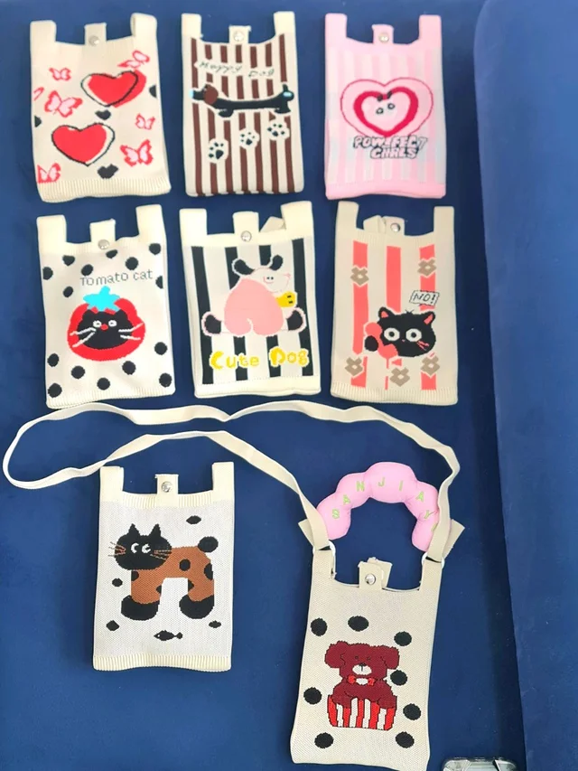 Korean Sling Bag With Puffy Handle 