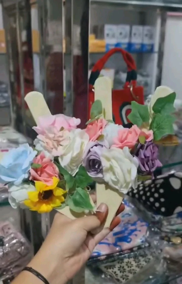 Flower Wrist And Hair Band 