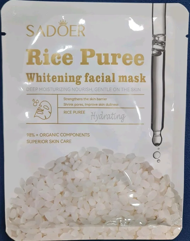 Korean Rice Face Mask 