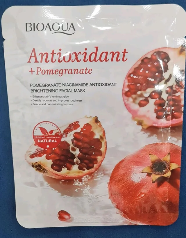Korean Antioxidant Pomegranate Face Mask 