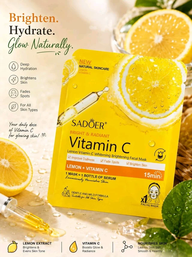 Korean Vitamin C Face Mask 