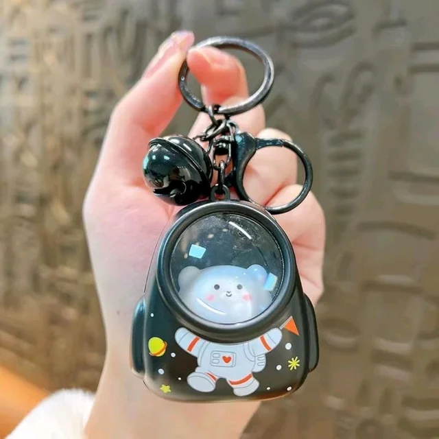 ESD 205 Cute Light Keychain With Bell Charm