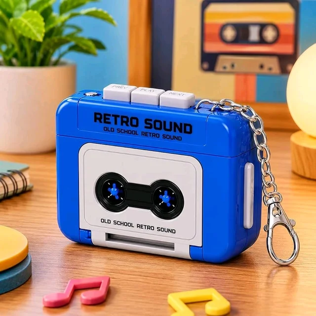 ESD 201 RETRO SOUND + RECORDING KEYCHAIN 