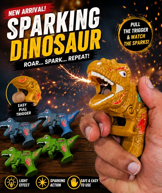 ESD 100 SPARKING DINOSAUR 