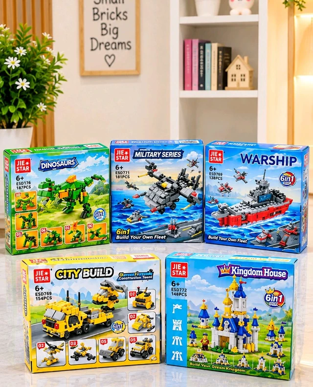 Esd 103 Brick Toy 7 IN 1