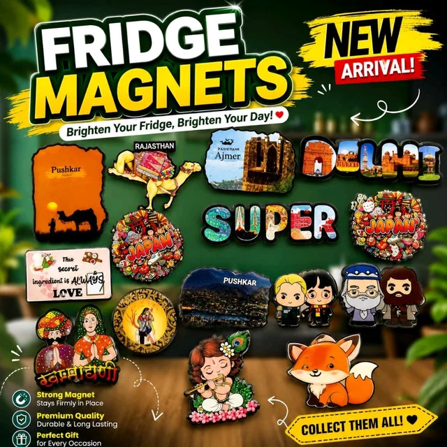Mdf Fridge Magnets 