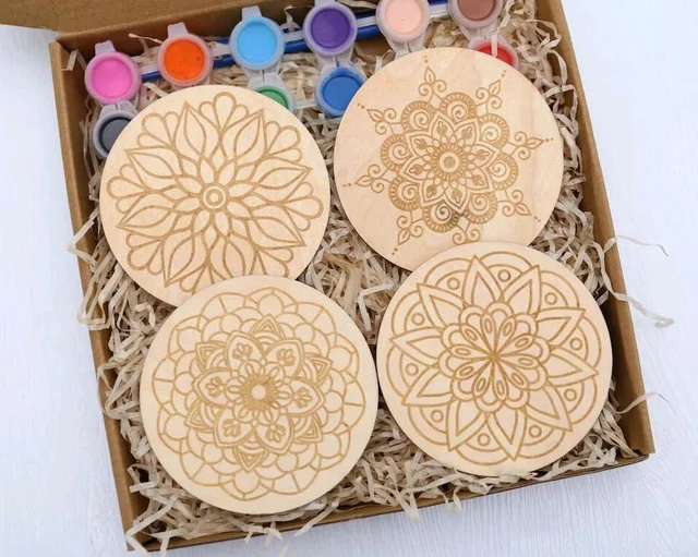 Diy Coaster Set Of 4