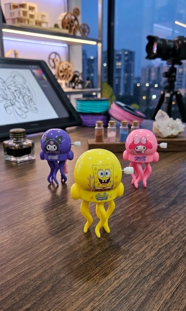 Esd 212 OCTOPUS KEYCHAIN TOY 