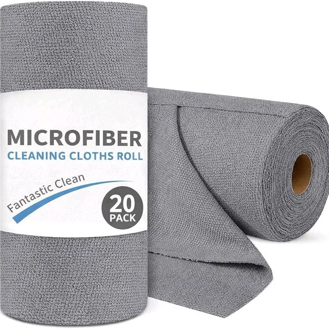 Microfiber Towel Roll 20 Pc