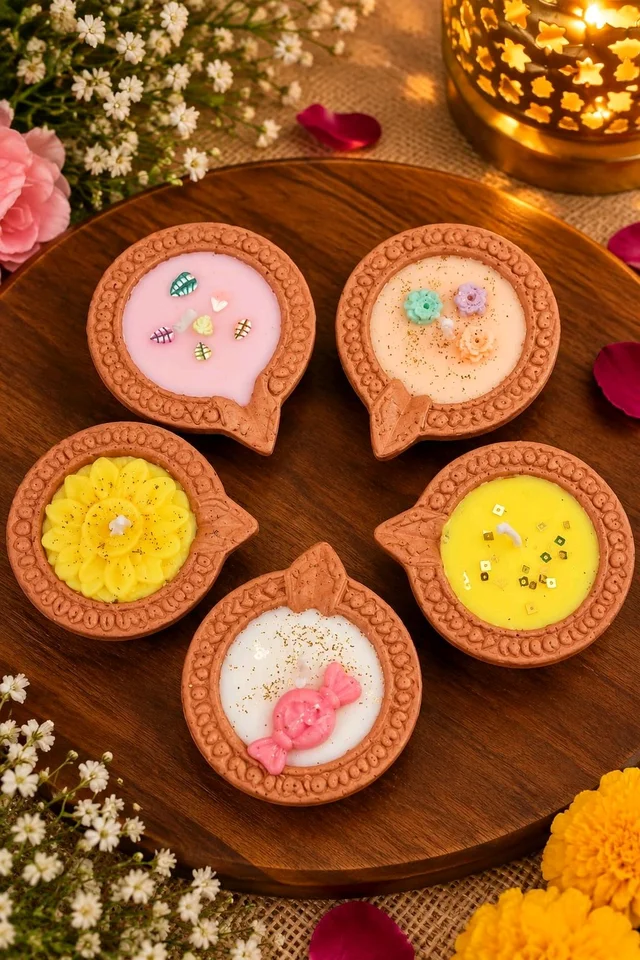 Scented Diya Candles 