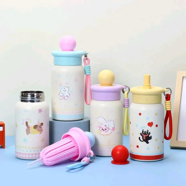 CUTE THERMOS CUP 🥤 600 ML 