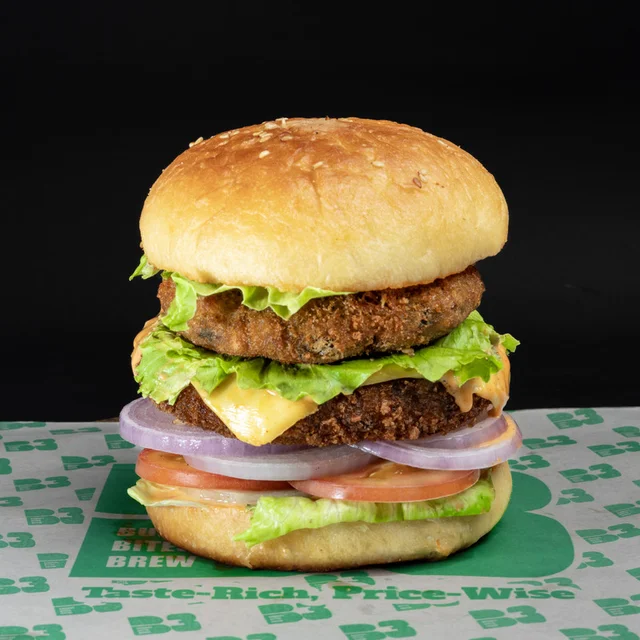 B3 Jumbo Veg Burger