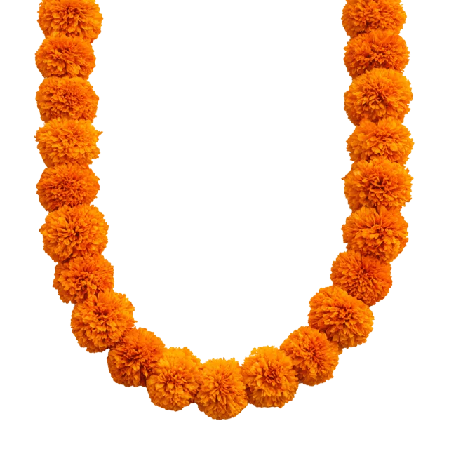 Marigold mala big (orange) - per piece
