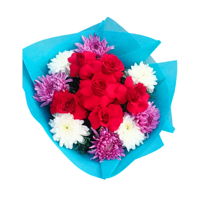 Mix Flower Bouquet with Roses