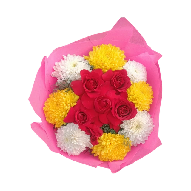 Mix Flower Bouquet with Roses