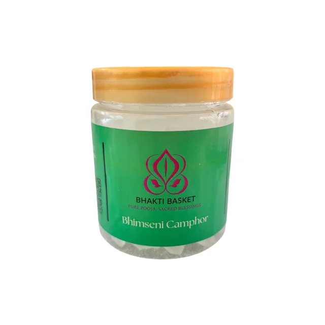 Bhakti Basket 100% Pure - Bhimseni Kapoor - 100 Grams