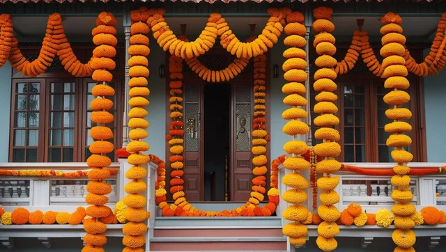 House flower decoration