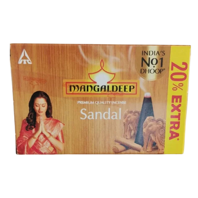 Mangaldeep Dhoop - Sandal, 38 grams
