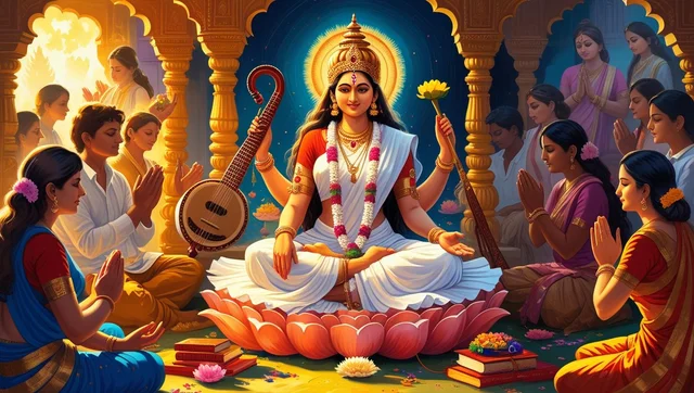 Saraswati Pooja (सरस्वती पूजा)
