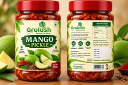 Grolush Mango Pickle jar