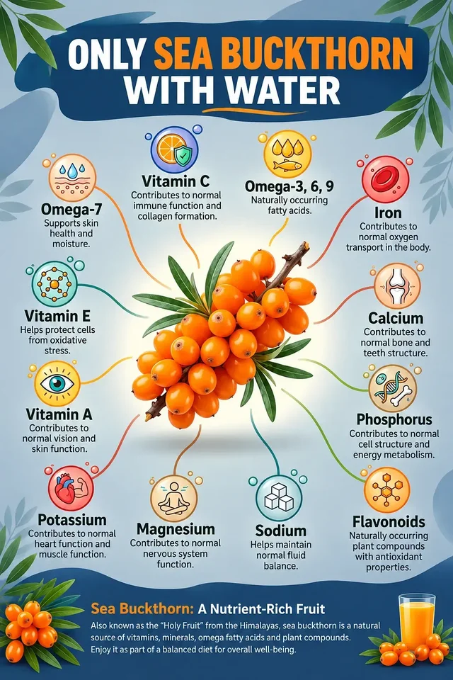 Seabuckthorn Juice Pulp 300ml