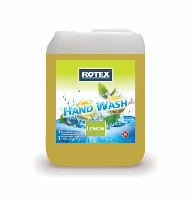 Rotex Rotex Lemon Hand Wash 5 Litre - free, yellow