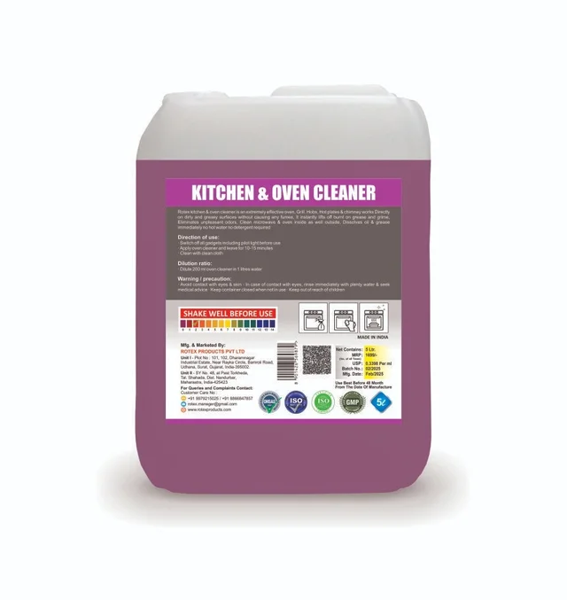 Rotex Kitchen & Oven Cleaner 5 Litre - free, purple