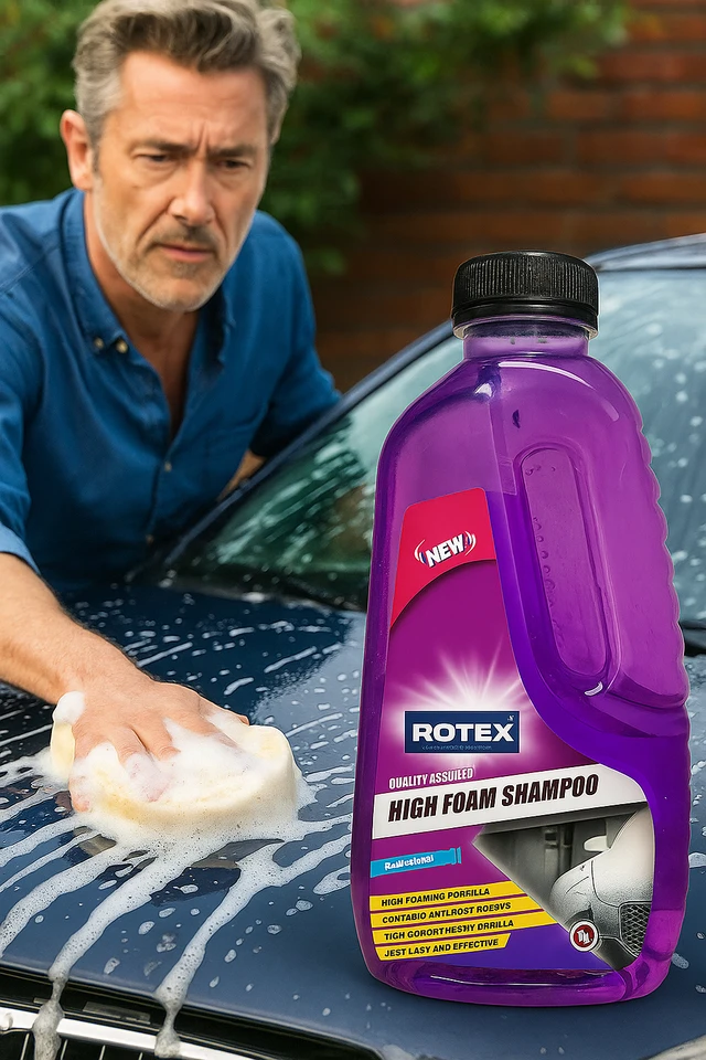 Rotex High Foam Shampoo - free, purple