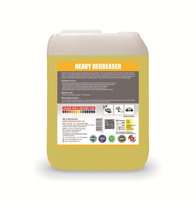 Rotex Heavy Degreaser 5 - free, yellow