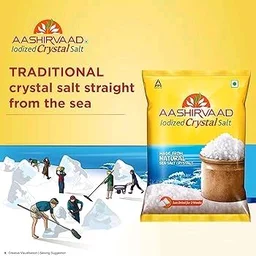 Aashirvaad Crystal Salt 1kg