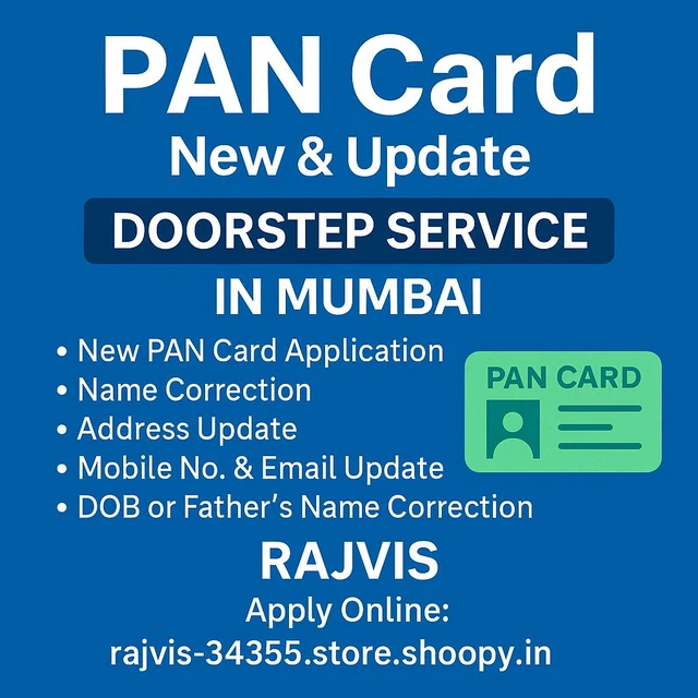 New & Update PAN Card 
