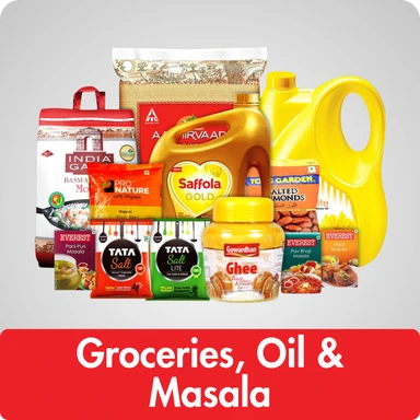 Groceries, Oil & Masala