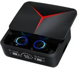 M90 Earbuds With Power Bank - Black
