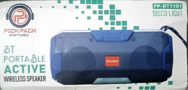 Picpack A006 Bluetooth Speaker Pickpack A006 Bluetooth Speaker - 195 mm Height:60mm, Black