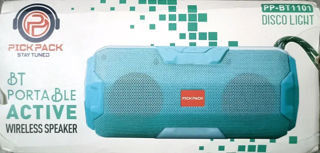 Picpack A006 Bluetooth Speaker Pickpack A006 Bluetooth Speaker - 195 mm Height:60mm, Black