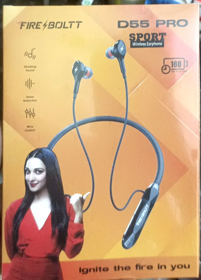 Fireblot Bluetooth Neckband 100 Hours Battery Backup 