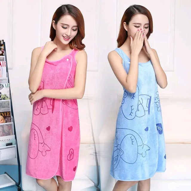 Women’s Bath Towel Dress Wrap 🌸