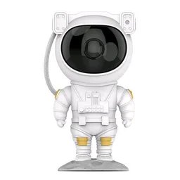 Astronaut Galaxy Projector Night Light with Remote Control - White