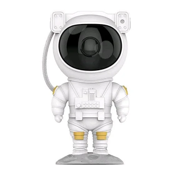 Astronaut Galaxy Projector Night Light with Remote Control - White