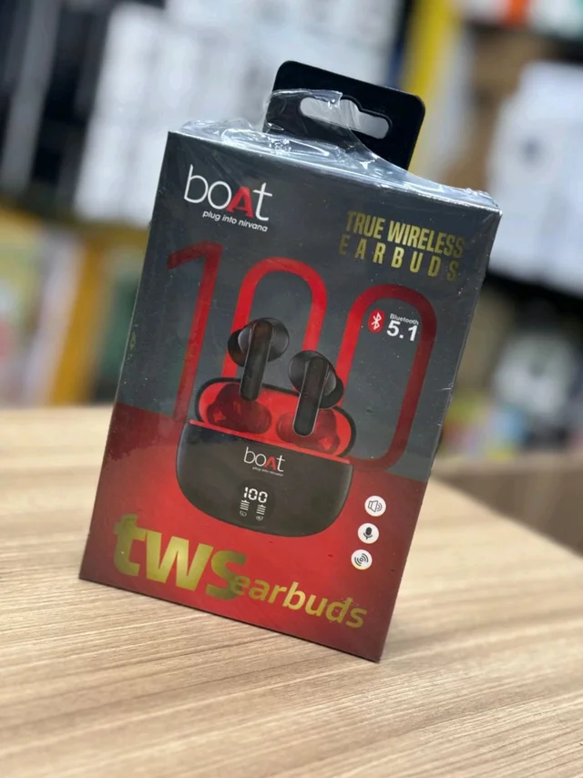 Boat Airdopes YoYo Pods Earbuds - Black
