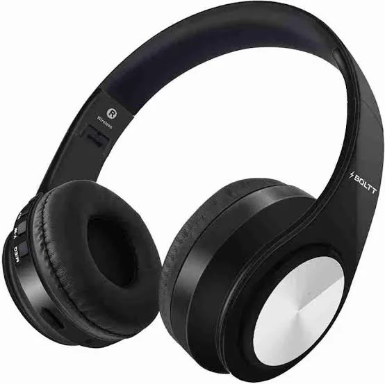 Firebolt Fire-Bolt Bluetooth Headphone 20+ Hours Play Time - Black