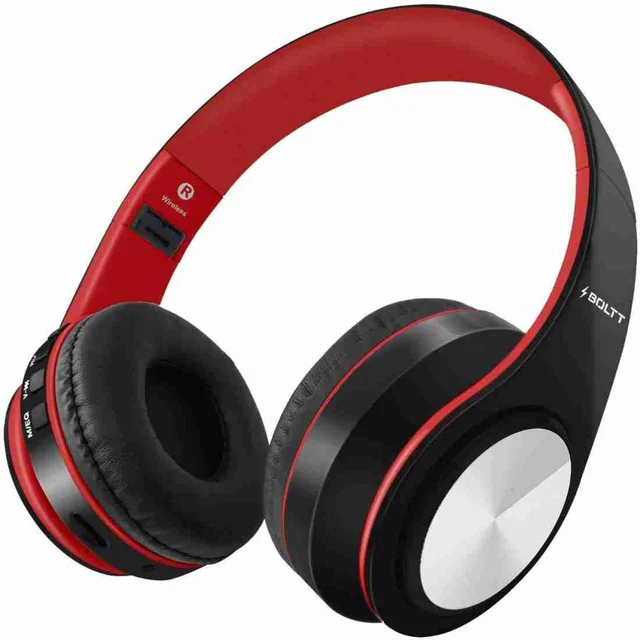 Firebolt Fire-Bolt Bluetooth Headphone 20+ Hours Play Time - Black
