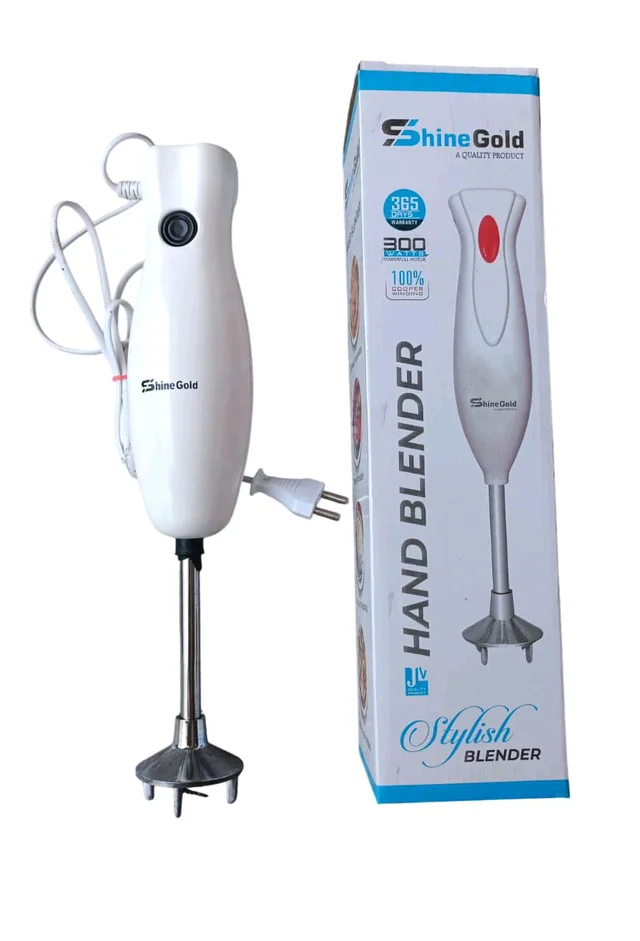 ShineGold Hand Blender 300W – Stylish & Powerful