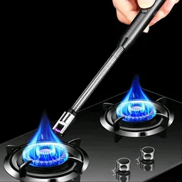 🔥 Electric Gas Lighter with USB Charging (Flameless & Windproof)