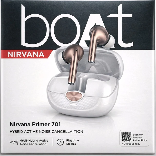 🎧 boAt Nirvana Primer 701 True Wireless Earbuds