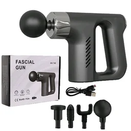 💪 Fascial Massage Gun – Deep Tissue Muscle Relaxation Device - Black