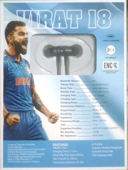 boAt Nirvana Virat18 Double Battery Bluetooth Neckband